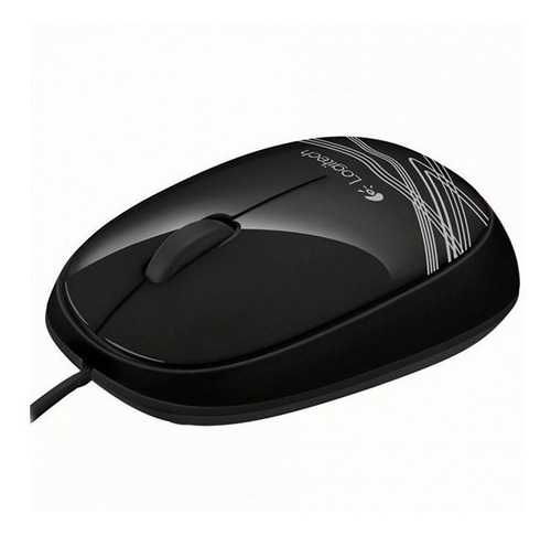 Mouse Logitech Óptico M105 Usb Negro - 3 Botones