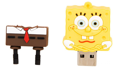 Pendrive Bob Esponja Con Uniforme 32gb Usb 3.0