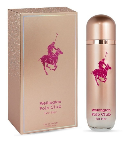 Perfume De Mujer Wellington Polo Club Pink Edp X 90 Ml