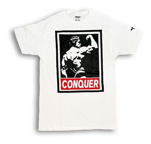 Playera Olímpica Musclefreaks Clothing Conquer Ropa Gym Fit