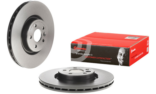 Par Discos Brembo Volvo Xc70 3.2 2008-2010 Delantero