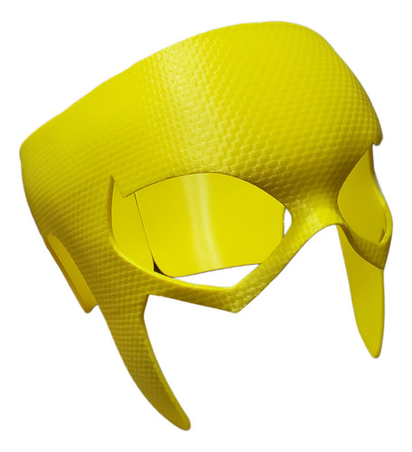 Máscara Lensless Invincible Talla Personalizada Impresion 3d Amarillo Lensless Mark / Mark Sin Lentes