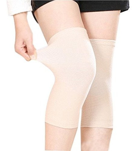 Accesorio Deportivo - (one Pair) Bamboo Fabric Knee Sleeves 