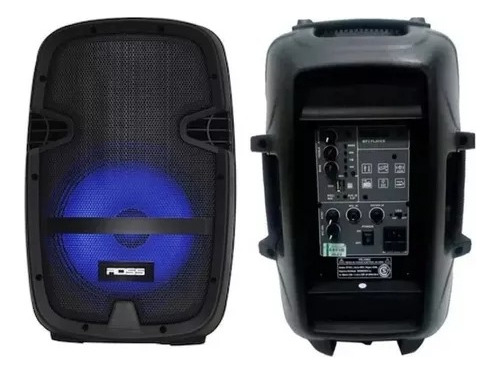 Ross Rp12al V2 Bafle Activo Potenciado 400 Watts Bluetooth