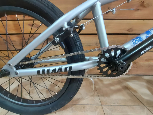 Bicicleta Rodado 20 Freestyle Bmx Raleigh Jump X1 Gris Pro Tamaño Del Cuadro M