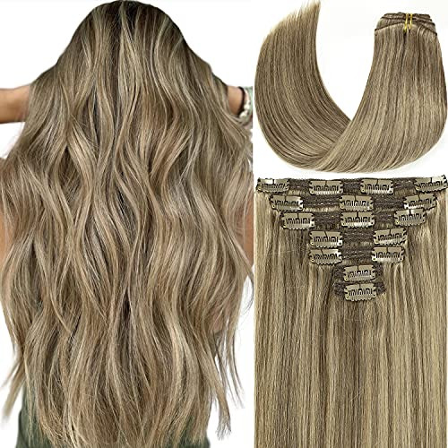 Loxxy 20 Pulgadas 140g Clip En Extensiones De Pelo 6z1vu