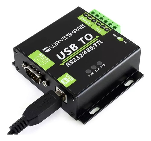 Convertidor Industrial Aislado Usb A Rs232/rs485/ttl Com F
