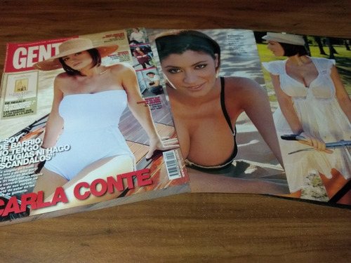 (rp372) Carla Conte * Tapa Revista + 6 Pgs * 2008