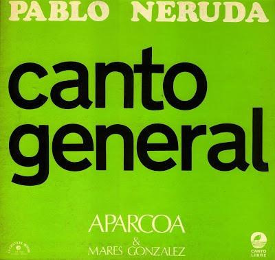 Vinilo De Época Vinilo Canto General - Pablo Neruda