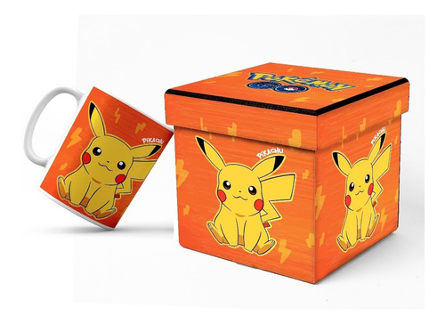 Picachu Pokemon Taza Personalizada Regalos Para Niños