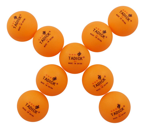 Tadick Paquete De 140 Pelotas De Ping Pong De Práctica Naranja