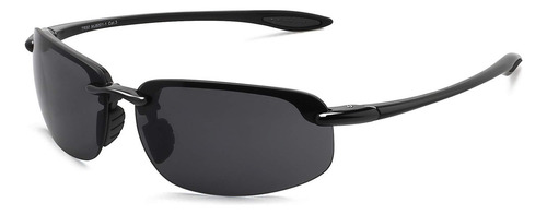 Juli - Lentes De Sol Deportivos Para Hombres Y Mujeres, Mar. Color C1-black/grey