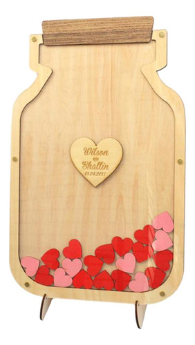 Libro De Invitados De Boda Drop Top Sign Book Para