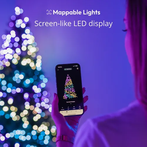 Twinkly Strings 750 Led Rgb, Tira De Luz Led Mapable Para E.