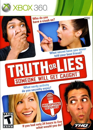 Truth Or Lies Someone Will Get Caught -xbox 360