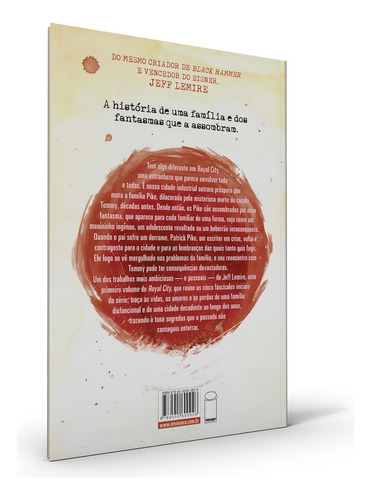 Royal City Volume 1: Segredos em família, de Lemire, Jeff. Royal City (1), vol. 1. Editorial Editora Intrínseca Ltda.,Image Comics, capa mole em português, 2020