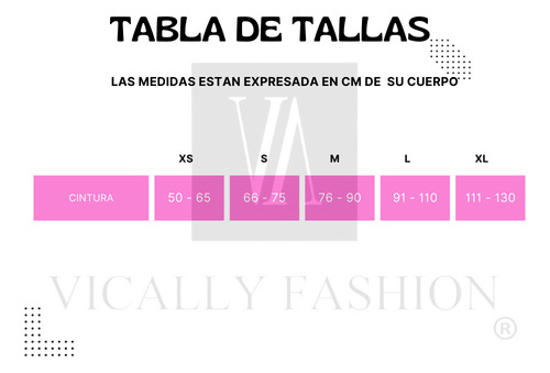 Faja Moda King Reloj De Arena Original Reductora Cinturilla Rosado S 0