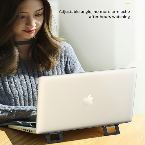 Soporte Laptop Usams Pleagable Pegado Angulo 40 Tablet
