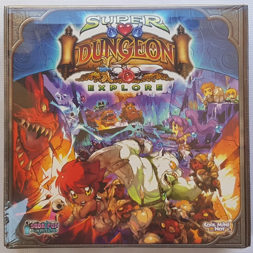 Super Dungeon Explore Juego De Mesa / Boardgame Nuevo!!! Oop