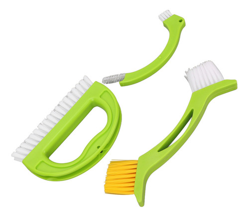 Cepillo Exfoliante Para Juntas De Azulejos, 3 Piezas, Limpia