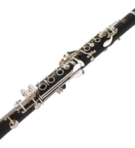 Imagem 4 de 8 de Clarinete Jahnke 17 Chaves Em Si Bemol Niquelado