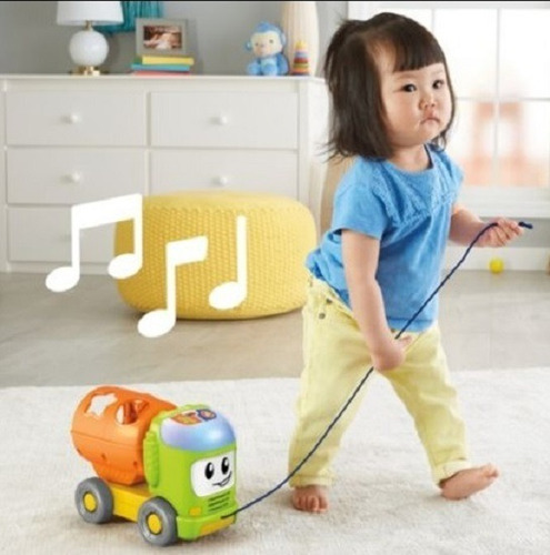 Imagen 5 de 6 de Camion De Encaje Y Bloques Fisher Price Con Sonido Mattel
