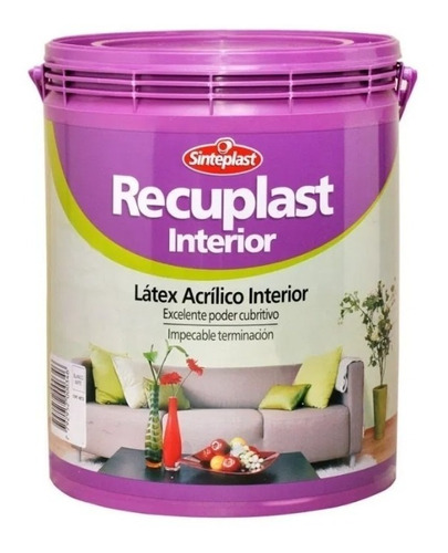 Recuplast Interior Látex Bco. X 4 Lts Prestigio