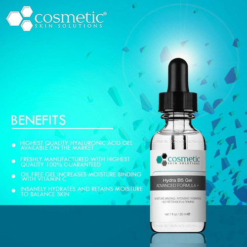 Hydra Mejores B5 Gel Fórmula Avanzada + 1 Fl Oz / 30 Ml - Es