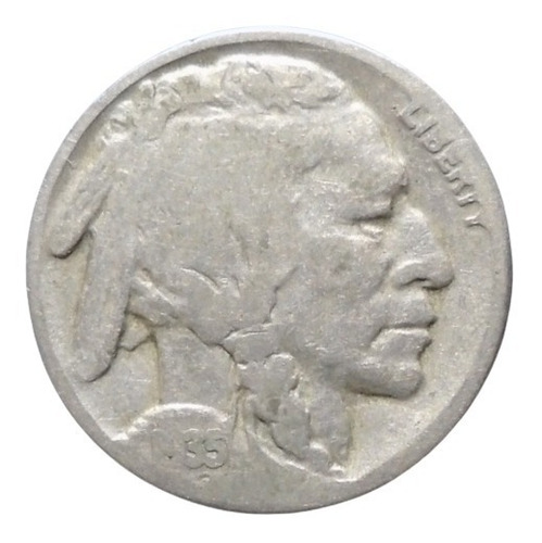 Estados Unidos 5 Cents Buffalo Nickel 1935  Rt2#6