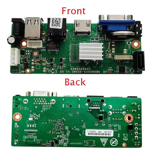 Grabador De Vídeo Digital En Red H265/h264 16chx4k 5mp Nvr 1