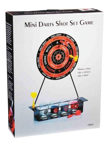 Juego Dardos Magnetico Vaso Con Tiro Al Blanco Shots