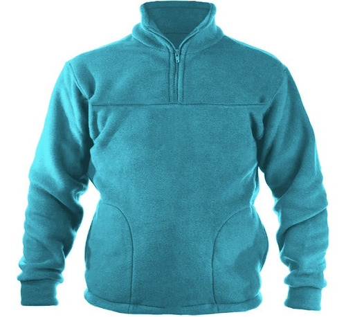 Imagen 8 de 10 de Buzo Polar Hombre Mujer Unisex Abrigo Cuello Alto Premium