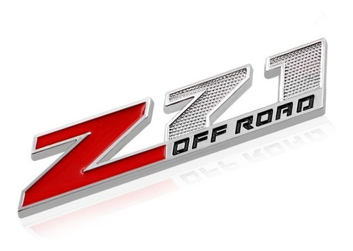 Emblema Z71 Off Road Rojo Chevrolet Pick Up Silverado
