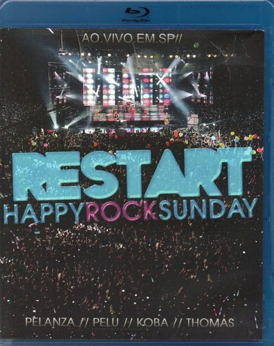 Restart - Happy Rock Sunday - Blu-ray - Presente Para Os Fãs