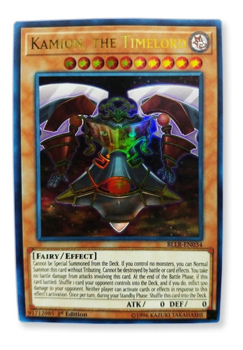 Yugi-oh! Kamion The Timelord Bllr-en034 Ultra