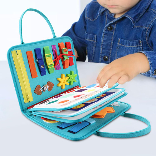 Tablero Ocupado Juguetes Sensoriales Aprendizaje Libro