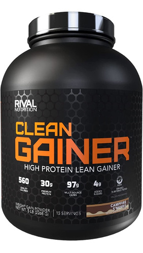 Rival Nutrition Clean Gainer - Campfire Smores Clean Gainer 