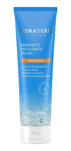 Sabonete Liquido Hidraderm Ciclos Facial Pele Oleosa 100g
