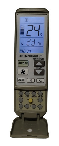 Control Remoto Universal Minisplit Mabe Con Luz Pantalla