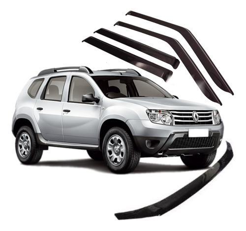 Deflector Renault Duster Completo Oriyinall Capot Ventana X5