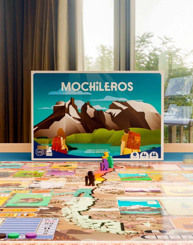 Imagen 2 de 5 de Juego De Mesa Mochileros, Conoce Chile Jugando - Morsa Games