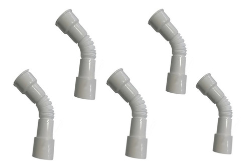 Tubos Descarga Caño  Flexible Para Bidet Extensible X 5 