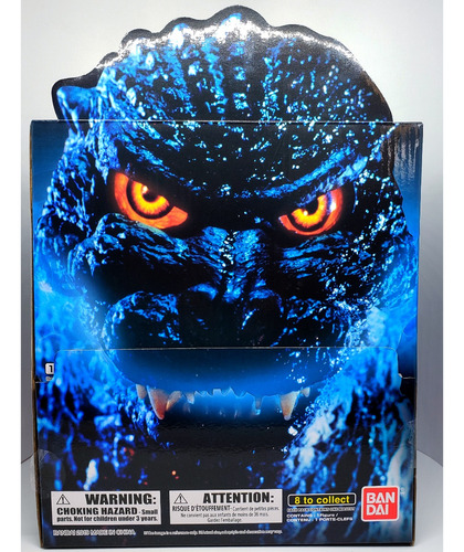King Ghidorah Gashapon Godzilla Kaijus Miniatura 7cm Bandai