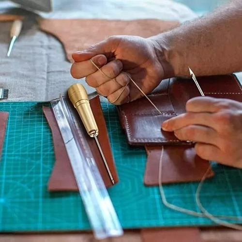 Set 4 Piezas Reparación De Aguja Para Coser Zapatos Lonas