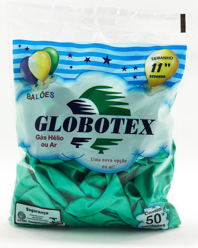 Balões/bexigas 11 Redondo Globotex Cor Verde-claro