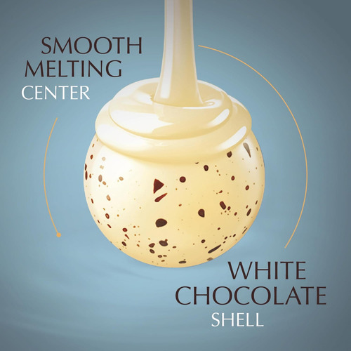 5-pack Trufas Chocolate Blanco Cookie & Cream Lindt Lindor