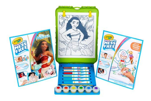 Caballete De Viaje Crayola Color Wonder Moana Con 18 O Más D