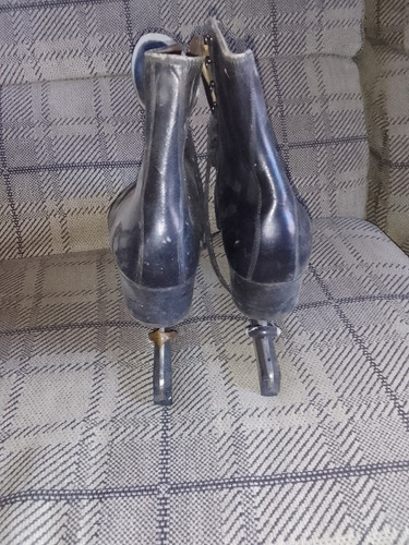 Imagen 3 de 4 de Patines Para Hielo Antiguos Número ,10