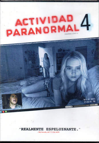 Actividad Paranormal 4 - Dvd Nuevo Original Cerrado - Mcbmi