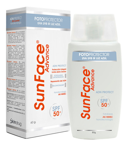 Sunface Advance Spf50+ - Skindrug 60 Gr